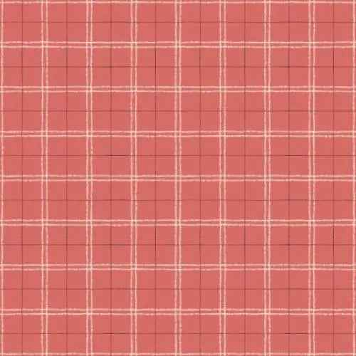 Countryside Plaid Red 44’’ / 45’’ Width C14535-RED