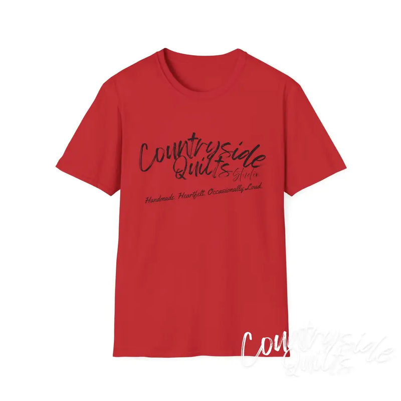 Countryside Quilts Unisex Softstyle T-Shirt - Casual