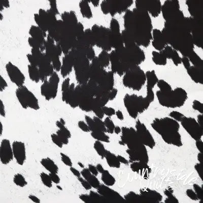 Cow Cream Black 5 Yards