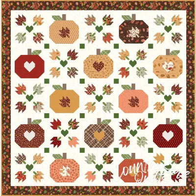 Cozy Autumn Quilt Store Display - Cozy Autumn