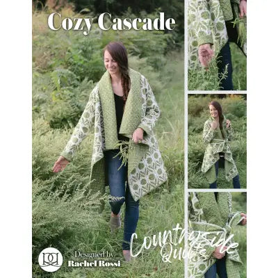 Cozy Cascade - Quilted Cardigan Pattern