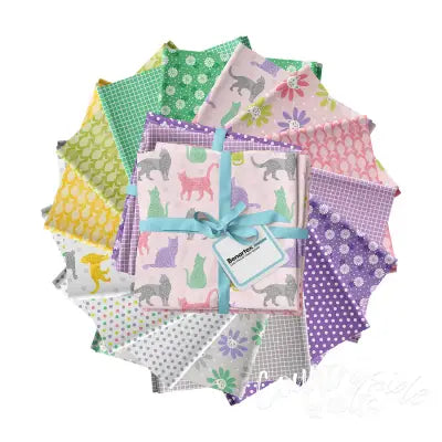 Cozy Cats 15pc Fat Quarter