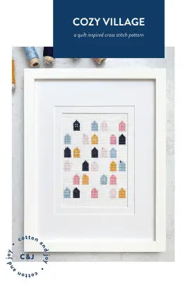 Cozy Village Cross Stitch Pattern
