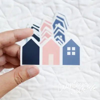 Cozy Village Stickers 6pk