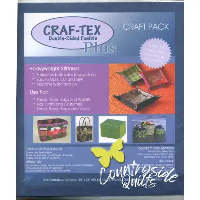 Craf-tex Plus Double Sided Fusible Non-Woven Heavyweight