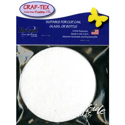 Craf-Tex Round Coasters 6pk 4in