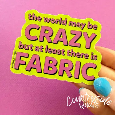 Crazy World Stickers 6pk