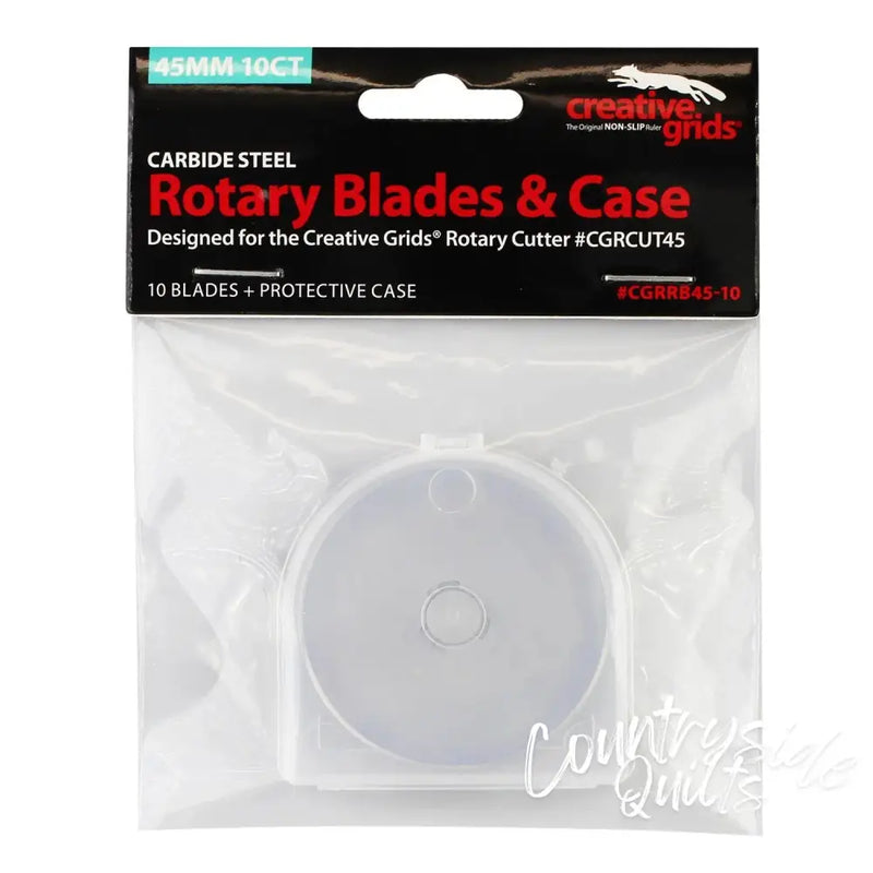 Creative Grids 45mm Replacement Rotary Blade 10pk Notions
