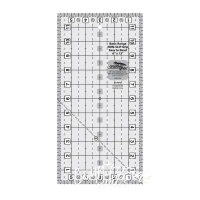 Creative Grids Basic Range 6in x 12in Rectangle Quilt Ruler