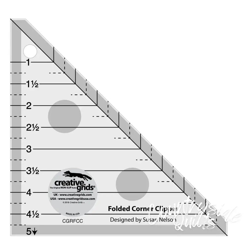 Creative Grids Folded Corner Clipper Tool Notions CDS-CGRFCC