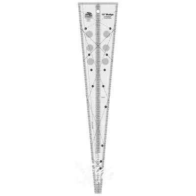 Creative Grids Quilt Ruler 10 Degree Wedge