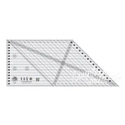 Creative Grids Quilt Ruler 45 Degree Diamond Dimensions