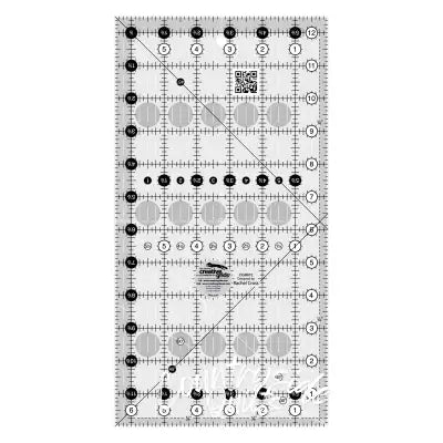 Creative Grids Quilt Ruler 6-1/2in x 12-1/2in Rectangle