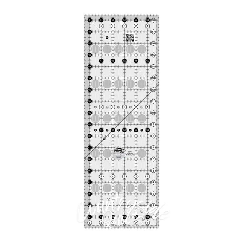 Creative Grids Quilt Ruler 6-1/2in x 18-1/2in Notions