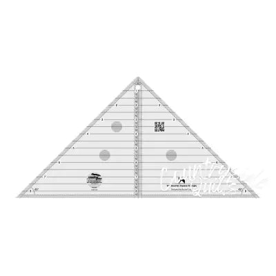 Creative Grids Quilt Ruler 90 Degree Quarter-Square Triangle