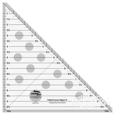 Creative Grids Quilt Ruler Folded Corner Clipper Tool XL