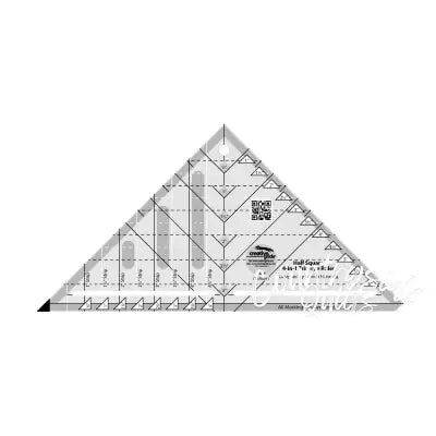 Creative Grids Quilt Ruler Half-Square 4-in-1 Triangle