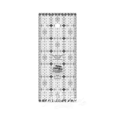 Creative Grids Quilt Ruler Itty-Bitty Eights 3in x 7in  Rectangle