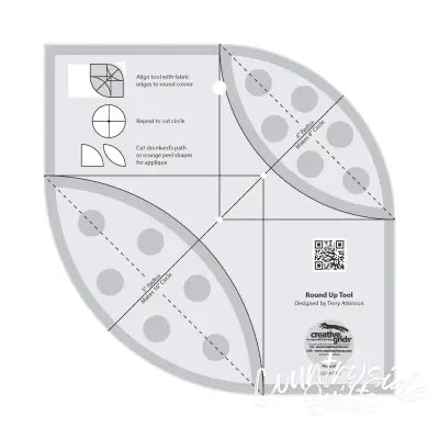 Creative Grids Quilt Ruler Round Up Tool