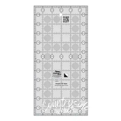 Creative Grids Quilt Ruler Simple 7/8 Triangle Maker
