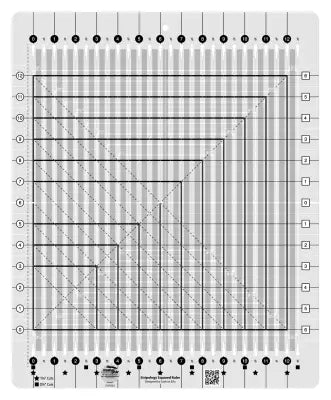 Creative Grids Quilt Ruler Stripology® Squared