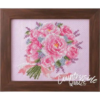 Cross Stitch Kits of Seasonal Flower Arrangement - Peony Bouquet