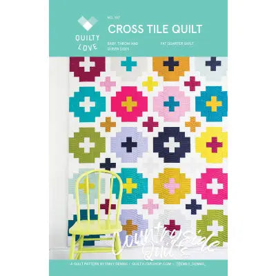 Cross Tile Quilt Pattern