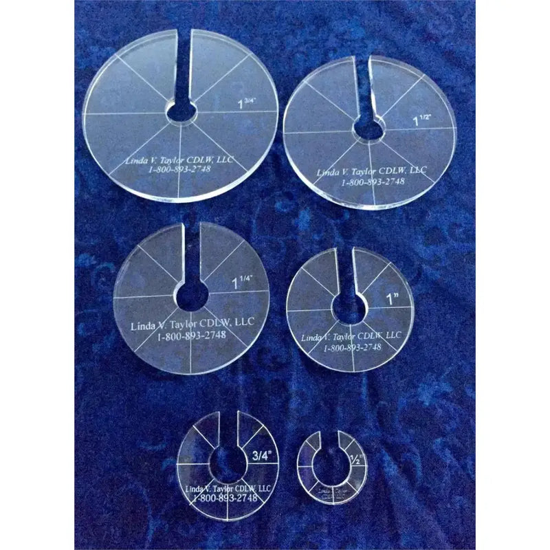 Crosshatch Circle Template Set TMP-020