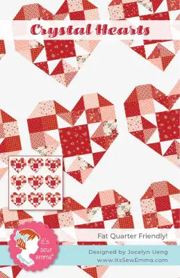 Crystal Hearts Quilt Pattern