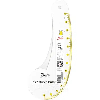 Curve Ruler Clear 12in