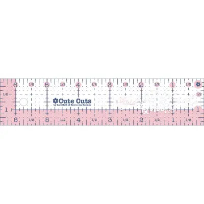 Cute Cut Ruler Rectangle 1-1/2in x 6-1/2in