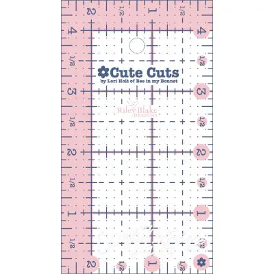 Cute Cut Ruler Rectangle 2-1/2in x 4-1/2in