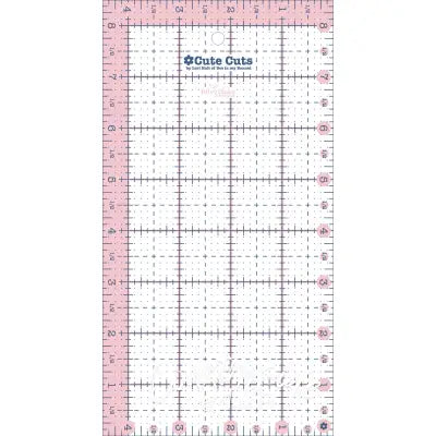 Cute Cut Ruler Rectangle 4-1/2in x 8-1/2in