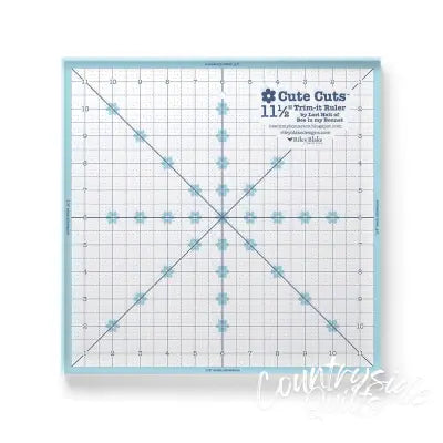 Lori Holt Cute Cuts Trim-it Ruler 11 1/2in x 11 1/2in