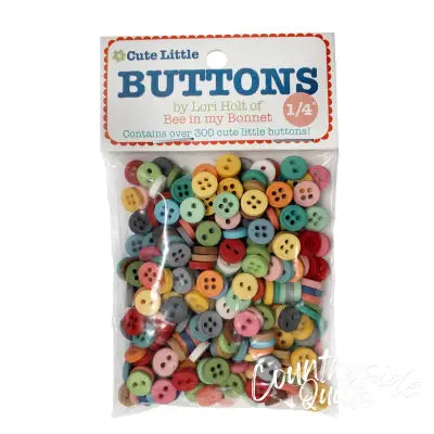 Lori Holt Cute Little Buttons 1/4in 300ct