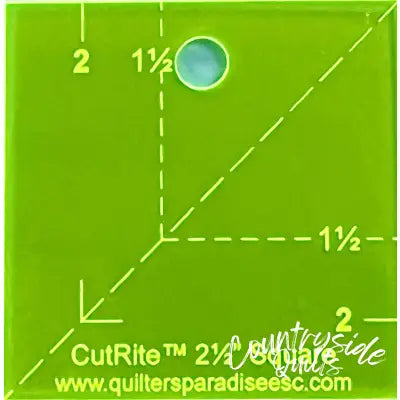 CutRite 2-1/2in Square Tempalte
