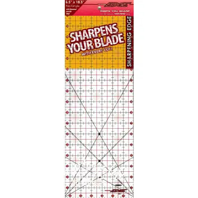 The Cutting Edge Clear Sharpening Edge Ruler 6-1/2in x 18-1/2in