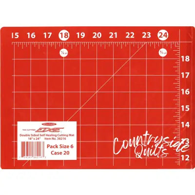 Cutting Edge Double Sided Self Healing Gridded 18inx24in