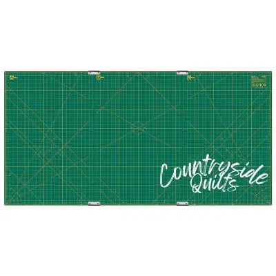 Cutting Mat Set of 3 Mats with Clips Green 35in x 70in