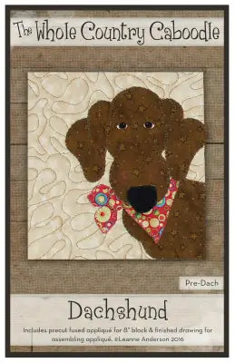 Dachshund Precut Applique