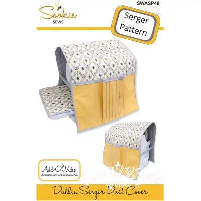 Dahlia Serger Dust Cover