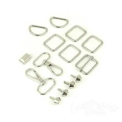 Daphne Handbag Hardware Kit Nickel