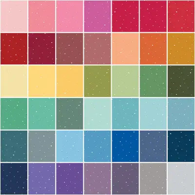 Dapple Dot 10in Squares, 42pcs (Some C640 SKUs)