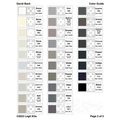 David Back Quilt Kit