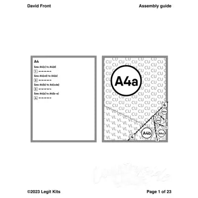 David Front Quilt Kit