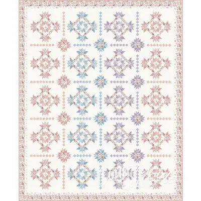 Daybreak on the Prairie Wildflower Fields Digitally-Printed Store Display Quilt