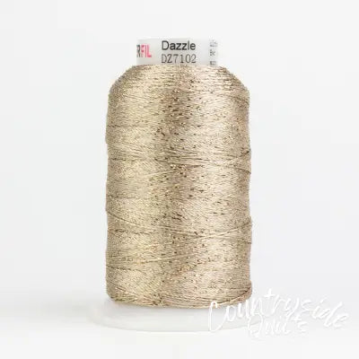 Dazzle 8wt Metallic 411m Ecru