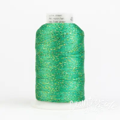 Dazzle 8wt Metallic 411m Sea Foam Green