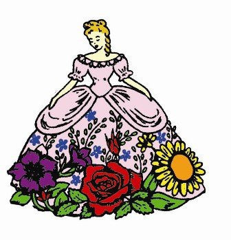 Aunt Martha's #3140 Lovely Foursome Pillowcases