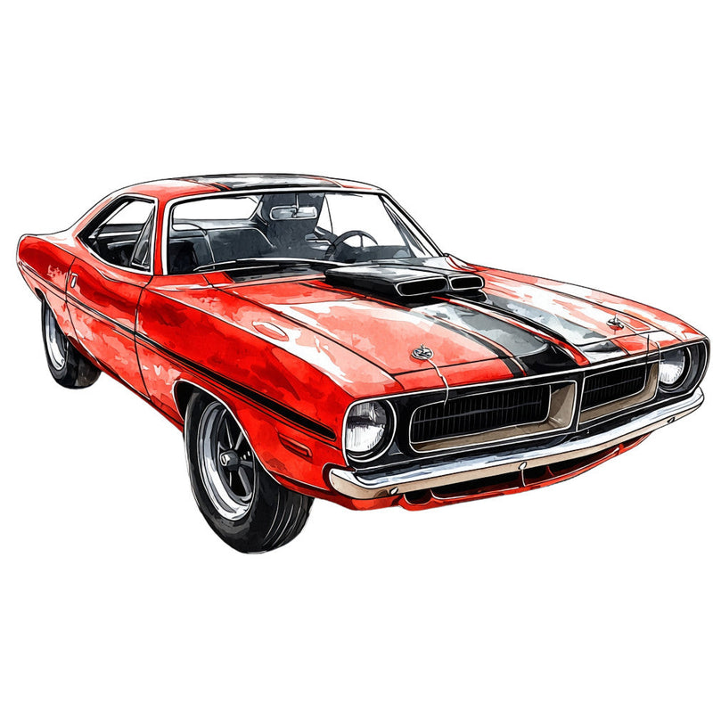 Muscle Cars Fabric Panel 28